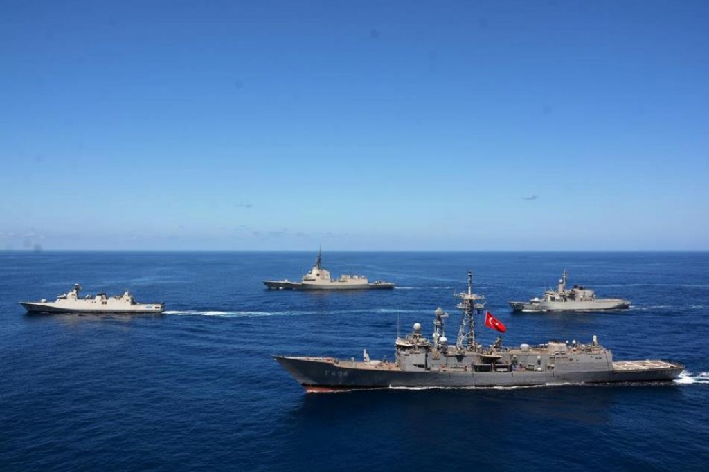 SNMG2 - 2017 NATO-ships-train-with-Royal-Moroccan-Navy